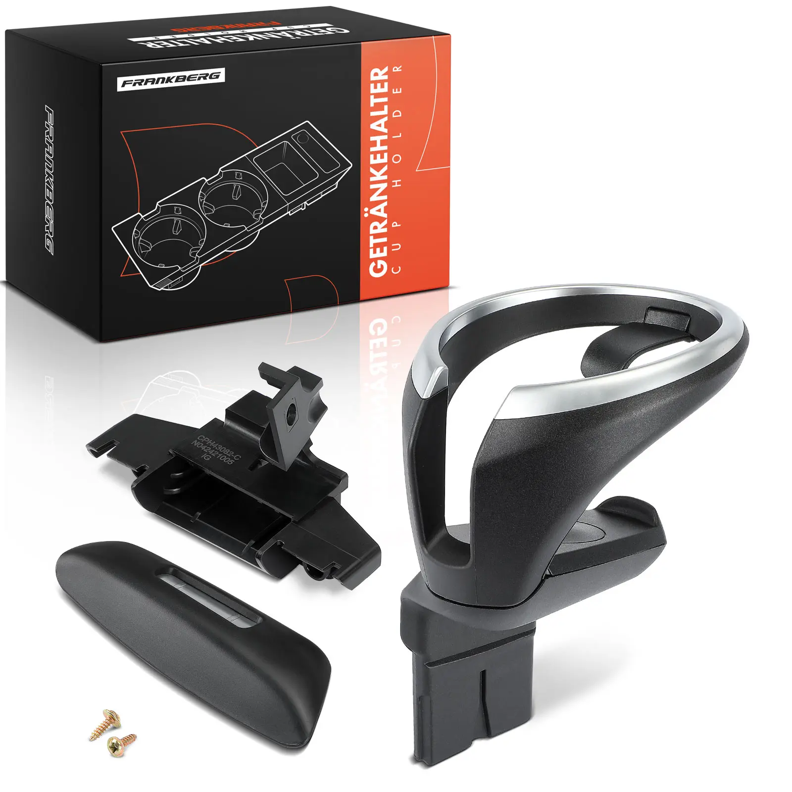 Porte-gobelet Frankberg 1x pour BMW Série 1 Cabriolet E88 E82 3.0L 2007-2013 0443082 9144632 V20290007 51169144632 51160443082