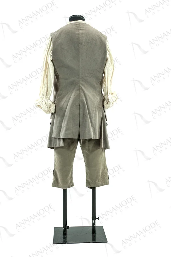 Men's 18th Century Rococo Outfit 1740s - 1760s Rococo Baroque Day Dress Halloween Historical Suit Custom Made