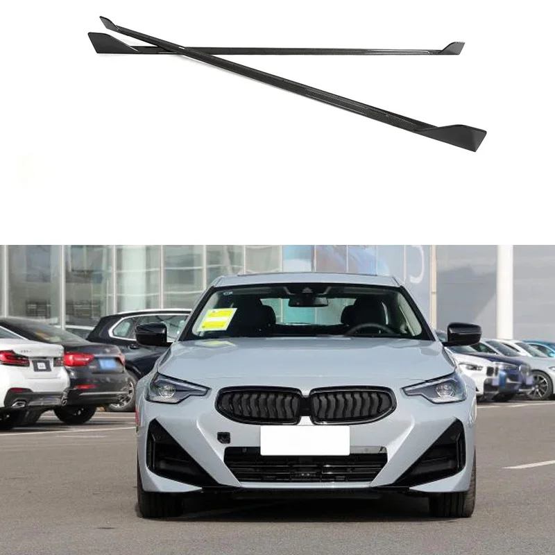 Carbon Fiber G42 Custom Side Skirt Extension for BMW G42 M220i M Sport Coupe 2-Door 2022-2023 Car Extensio Rocker Panels Lip