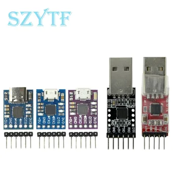 CP2102/CH9102 USB 2.0 UART TTL 6/5PIN Konnektör Modülü Seri Dönüştürücü STC Değiştirin FT232 CH340 PL2303 CP2102 MİKRO USB