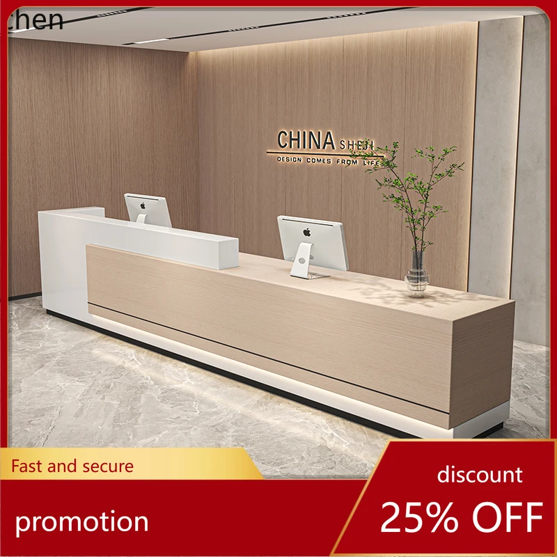 

HT Modern Reception Desk Hotel Lobby Bar Paint checkout page Welcome desk