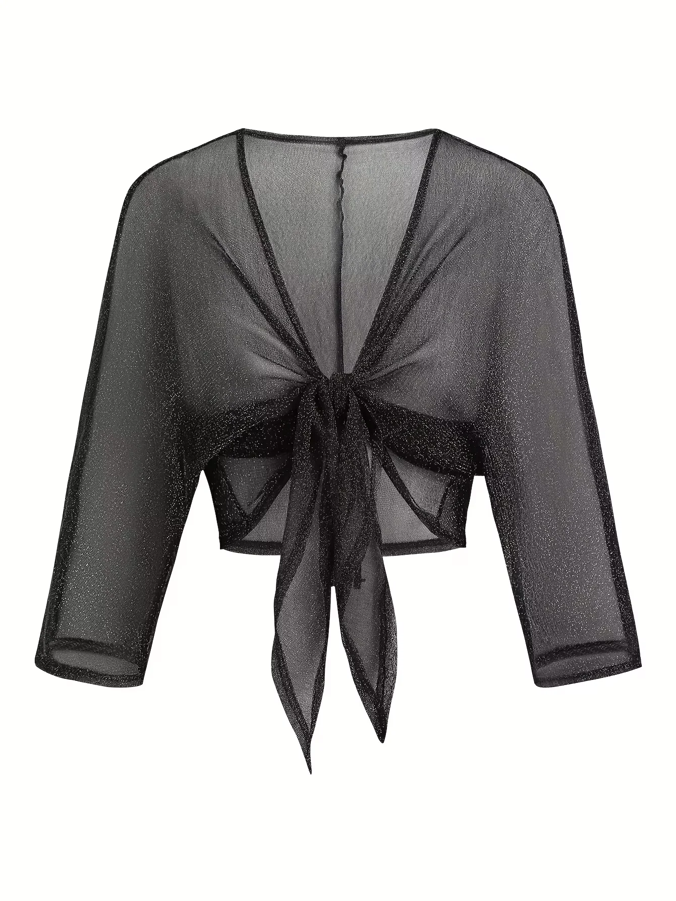 

Women's Large Size Gauze Shawl Short Coat European American Fashion Summer Thin Air Conditioning Versatile Shirt