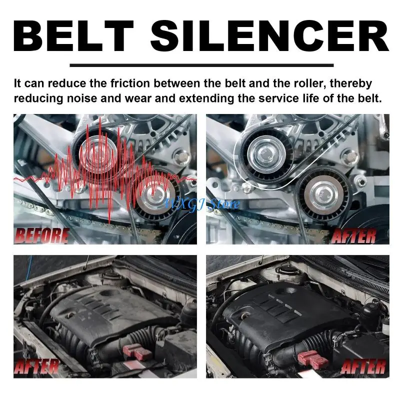 37JE 100ml Belt Dressing Sprayer Belt Silencers Vehicle Belt Maintenance Stops Chirping Sounds Forms Protective Layer