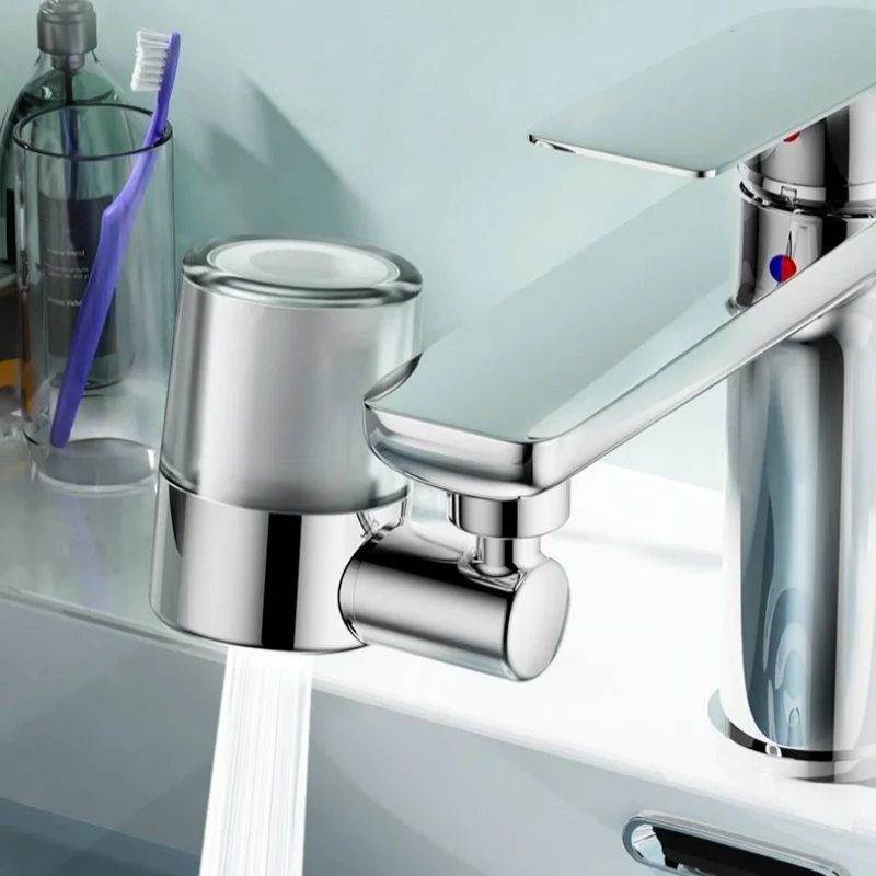 

720°Universal Kitchen Faucet Extender Anti-splash Aerator Bathroom Tap Rotatable Faucet Sprayer Saving Water Tap Nozzle Adapter