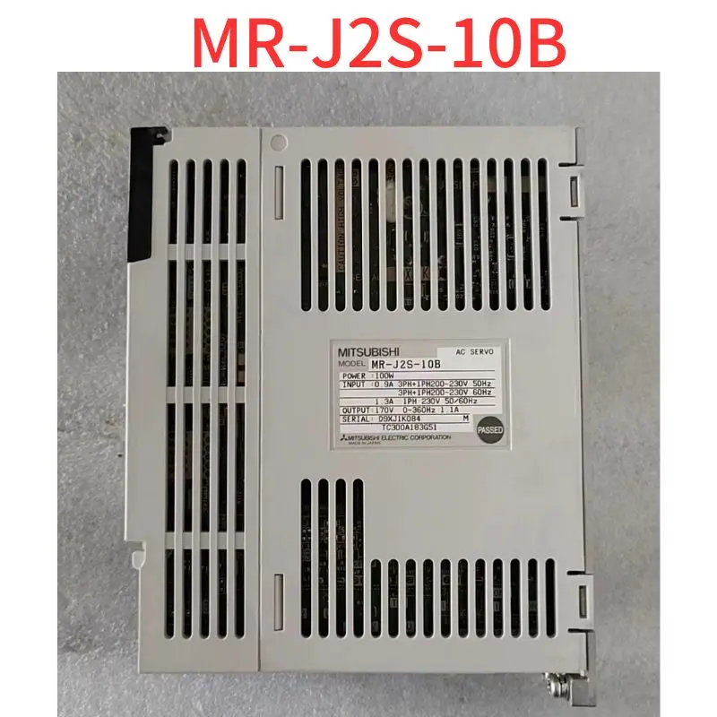 Second-hand  The servo driver MR-J2S-10B is functioning properly