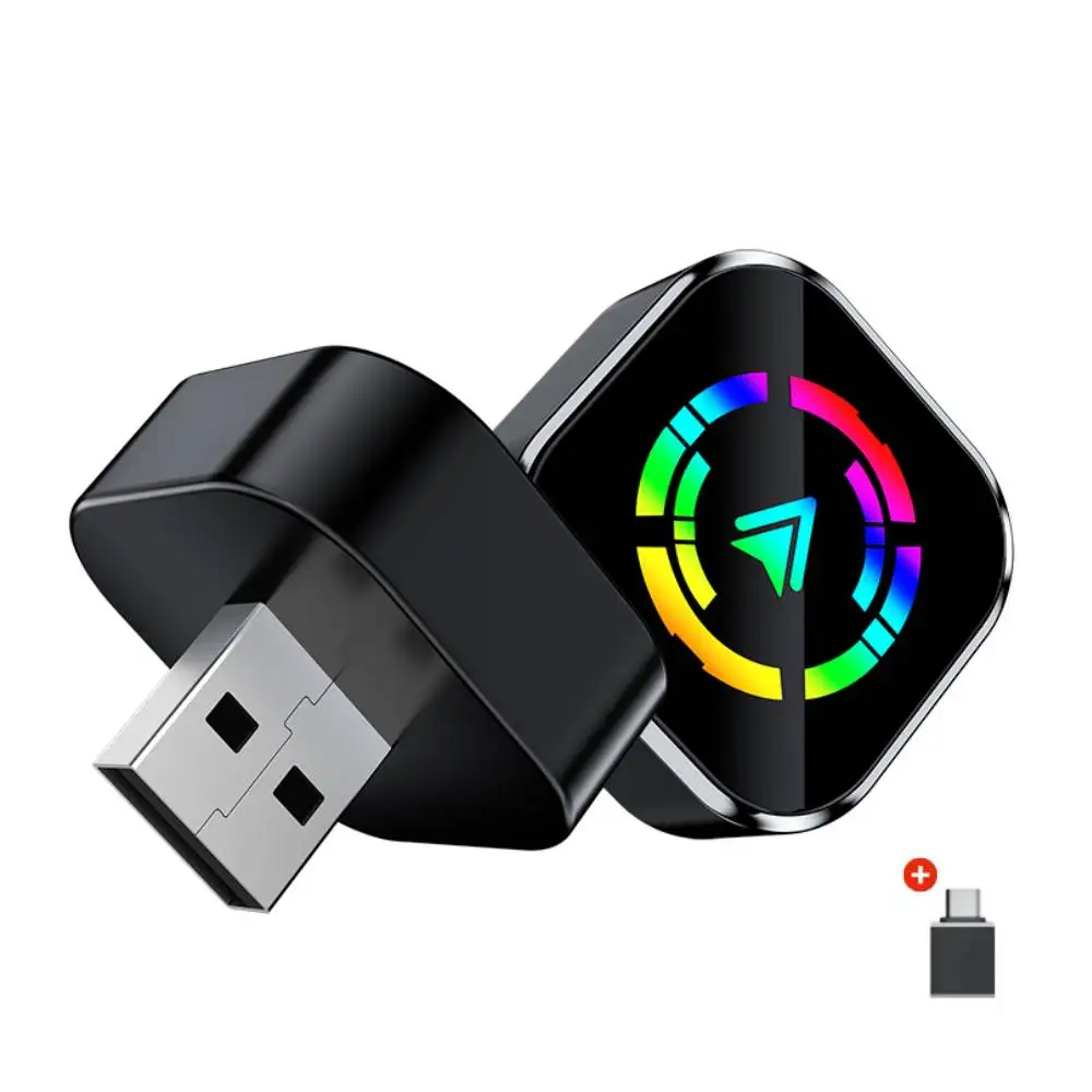 

NEW Wired To Wireless CarPlay Adapter Android Auto 2 in 1 Dongle Smart Box For iphone Android Phone Car Accessories