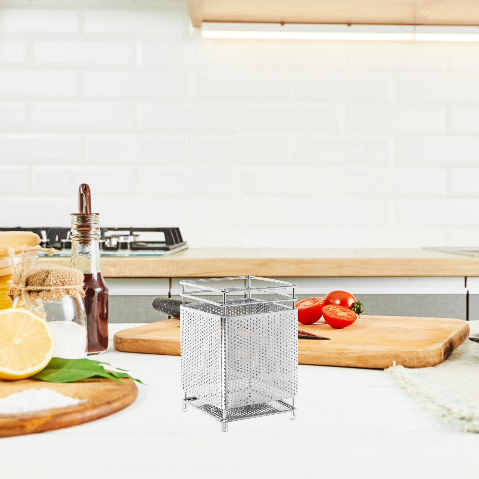 

Chopstick For Drain Cutlery Storage Container Dishwasher Basket Organizer Flatware Pot Kitchen Accessories Spoon Container