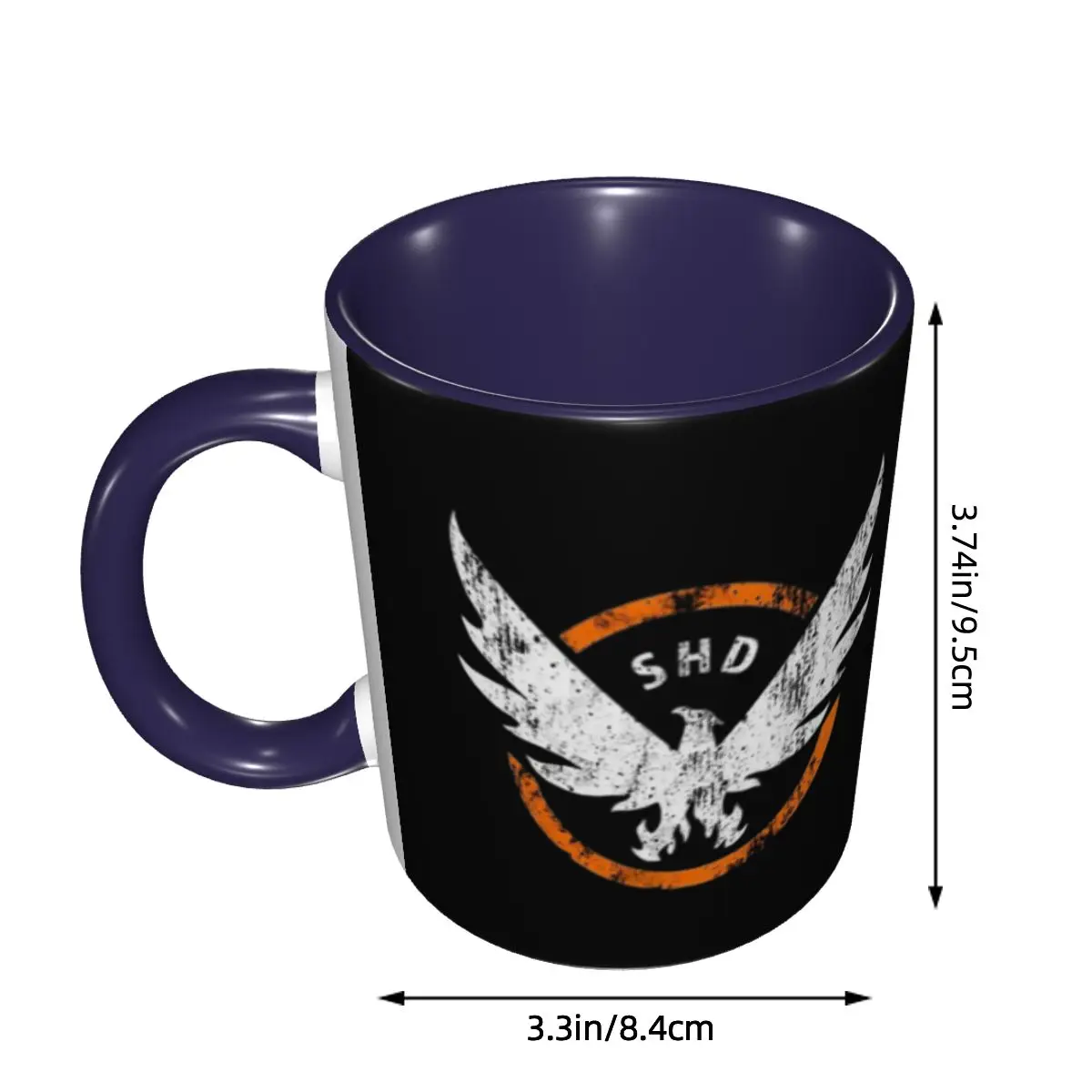 The Division 2 Shd Mug Funny Ceramic Coffee Cups Tea Mugs Milk Cup Drinkware Gifts for Friends