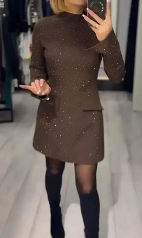 

2026 Summer New Women's Fashion Charm Hot Tight Fit Dress, Suitable for Banquet Skirts, Daily Wearing