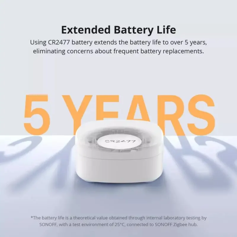 SONOFF-Capteur de fuite d'eau SNZB-05P Zigbee, détection de fuite et de gouttes, diagen temps réel, notifications multiples, support arc-en-ciel