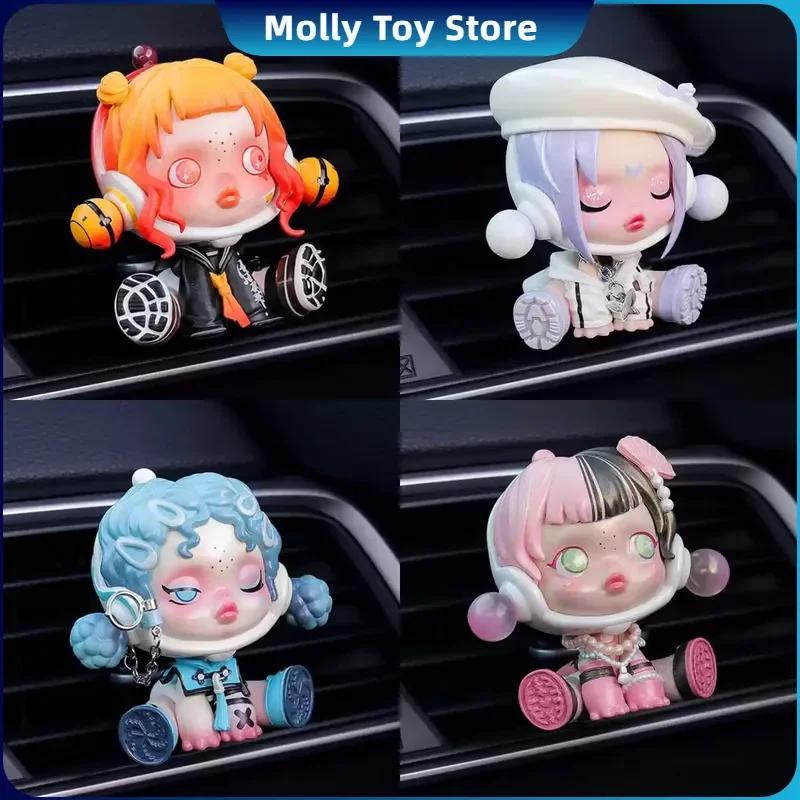 

Original Skullpanda Car Air Freshener Outlet Movable Desktop Model Toy Ornament Collect Decor Festival Birthday Gift