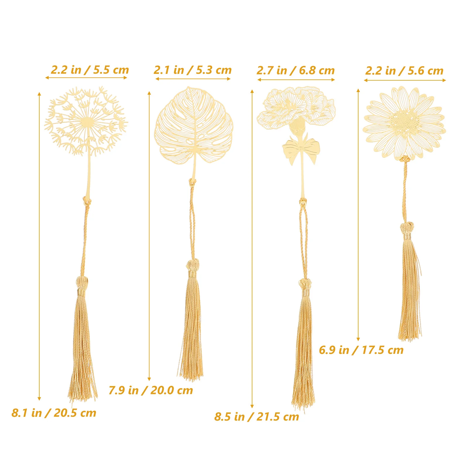 4 قطعة قلادة شرابة معدنية مجوفة المرجعية نمط الرجعية المحمولة كتاب القراءة علامة الديكور إشارات مرجعية فريدة من نوعها حساسة للنساء