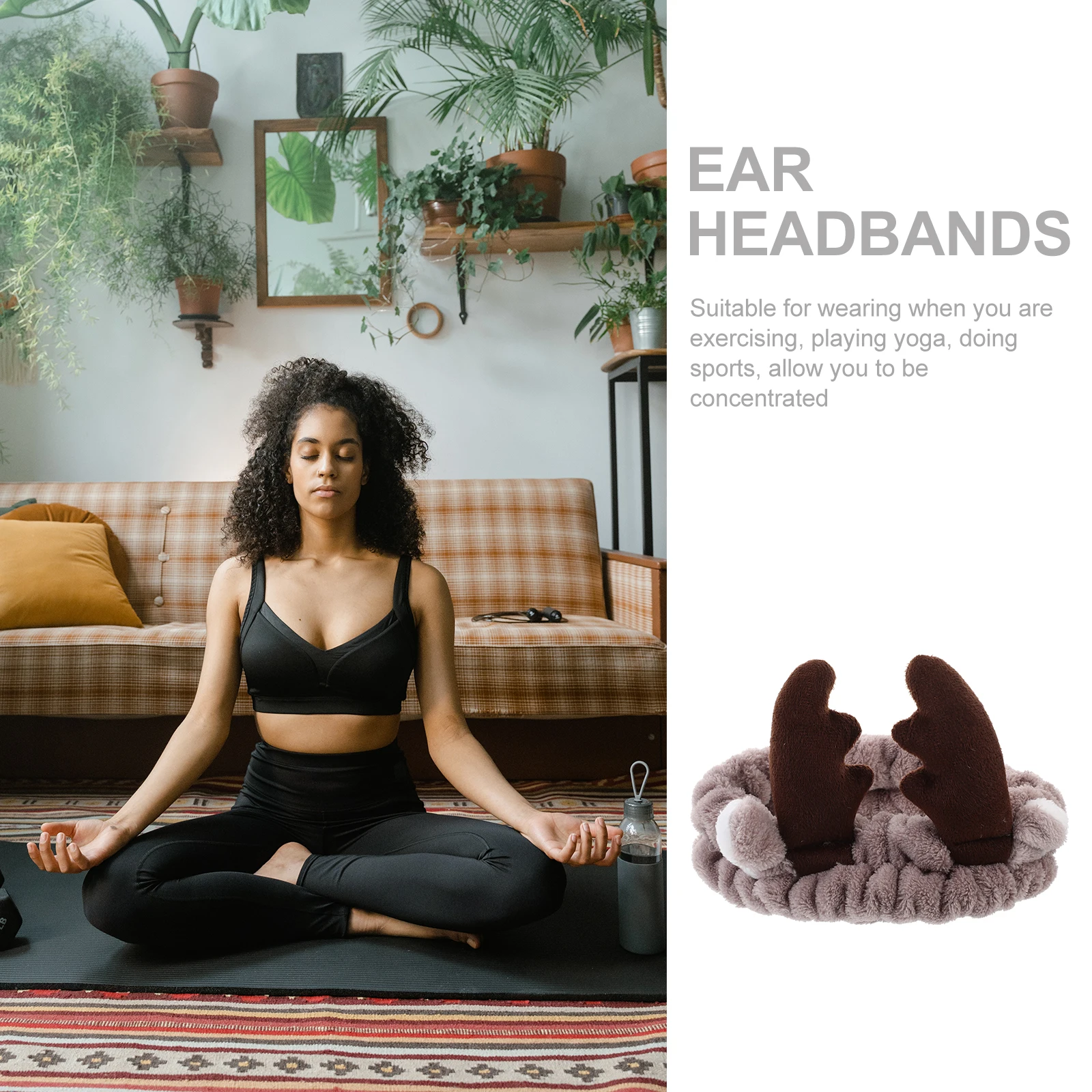 

3pcs Headbands For Washing Face Spa Hair Accessories Makeup Head Wrap Bath Towel Ear Skincare Band Cloth Face Wash Pullover