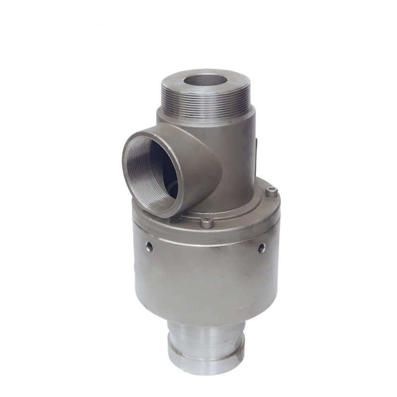 360 degree universal head for 304 stainless steel two-way high-speed high temperature and high pressure rotary joint
