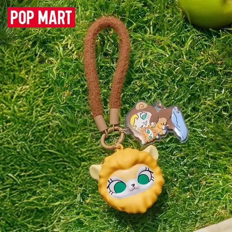 

POPMART Baby Molly & Baby Tabby Series-заколка с подвеской в виде слепых коробок, игрушки, загадочная коробка, сумка для догадок, кукла, милая аниме-фигурка