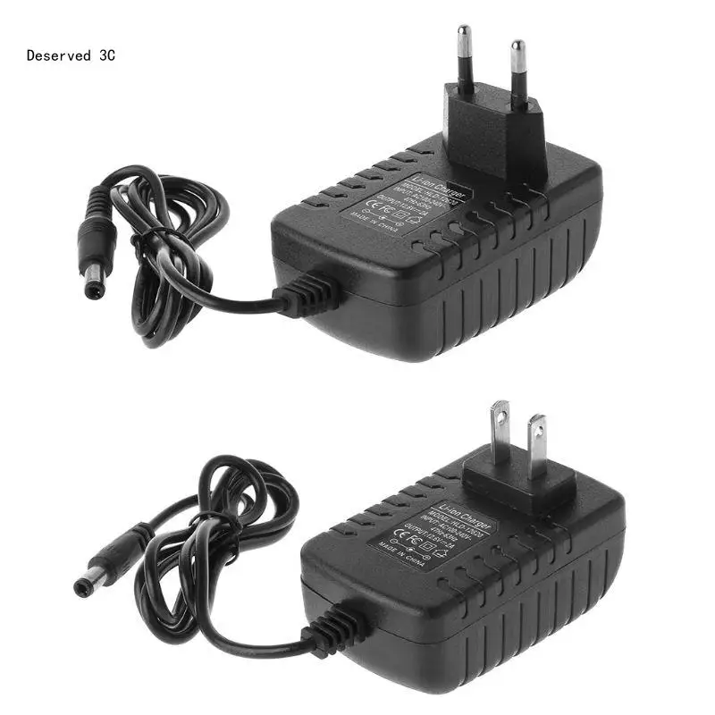 Battery 12.6V for DC 2A Intelligent Lithium Li-on Power Adapter Transfor