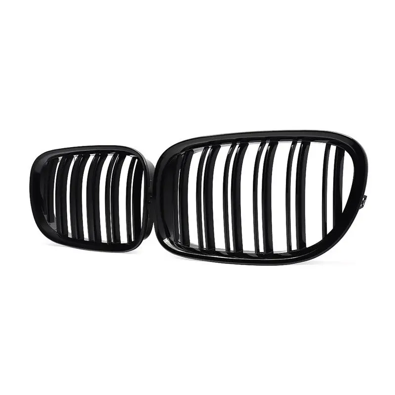 Glossy Black Car Dual Slat Front Kidney Grille For BMW 7 Series F01 F02 F03 F04 2009-2015 Kidney Grill Auto Grill Accessories