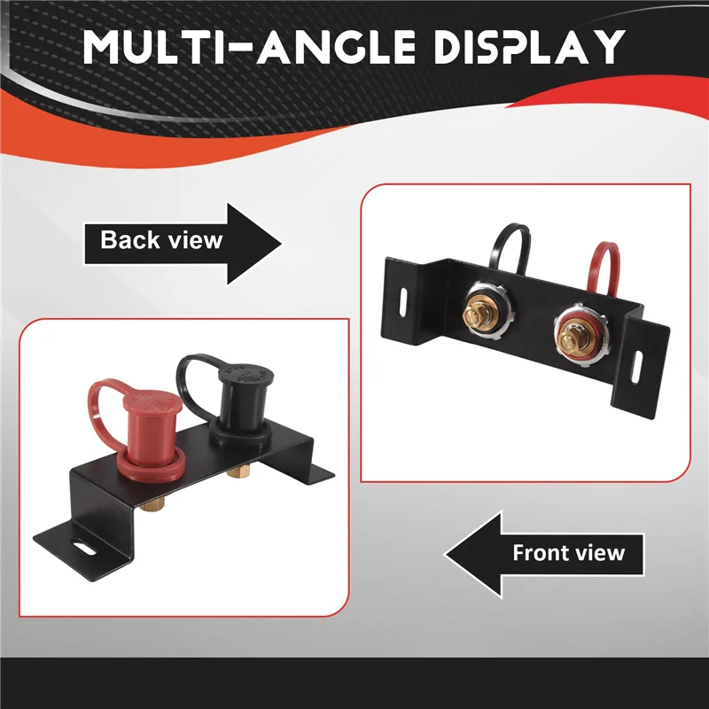 

Precisionn Universal Battery Jump Post Starter Jumpstart , Remote Battery Terminals Jumper Post, Battery Chargeing Post