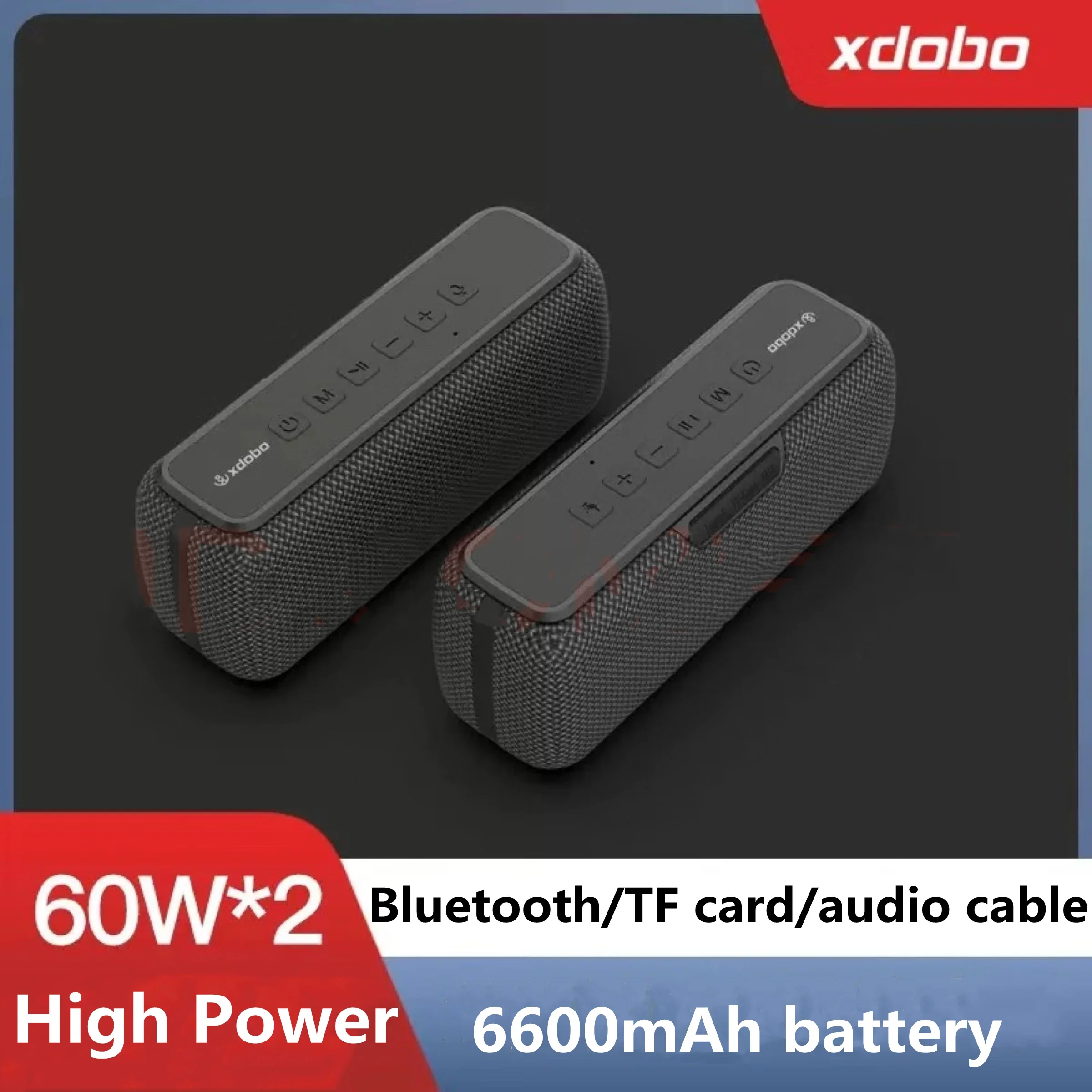 120W High Power TWS Sound Box Portable Bluetooth Speaker Outdoor Waterproof Subwoofer Home Theater 6600mAh Battery caixa de som