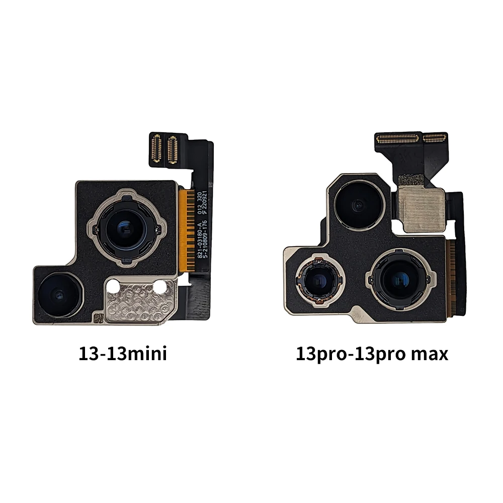 Rear Camera For iPhone 13 Pro Max 13 Mini Back Camera Rear Main Lens Flex Cable Camera