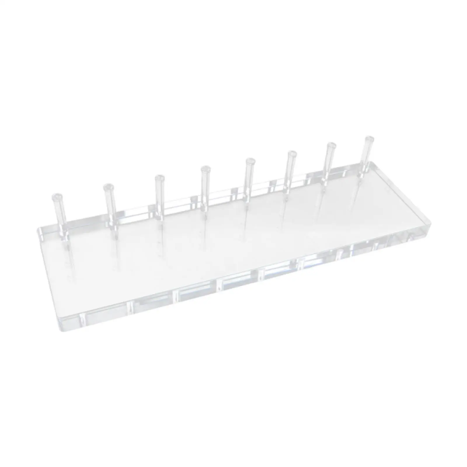 

Стойка для демонстрации головы для гольфа, прозрачные подарки для мужчин, современная акриловая подставка с 8 отверстиями, элегантный держатель для головы для гольфа, подставка для дома, офиса, в помещении