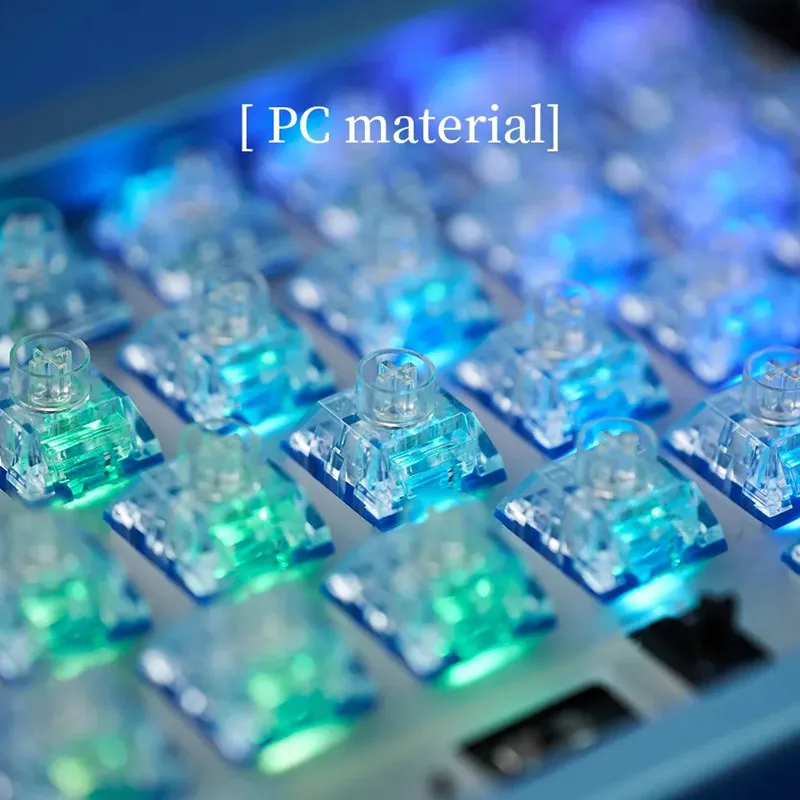 Kailh Deep Sea Silent Keyboard Mechanical Switch Pro Whale Tactile 60g Lonely Island Linear 45g RGB 5pin for Custom Keyboard - view 3