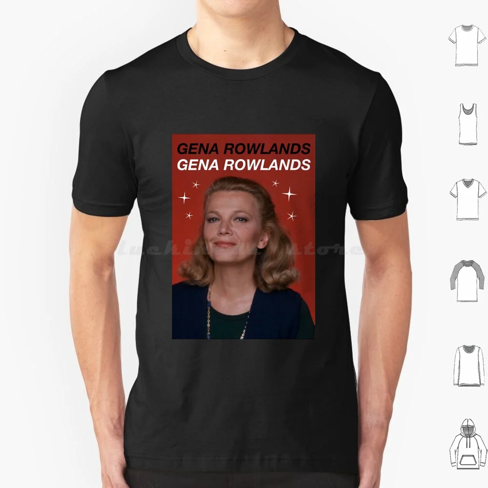 Gena , Gena , Gena! T Shirt Big Size 100% Cotton Gena Rowlands John Cassavetes A Woman Under The Influence Film Peter Falk