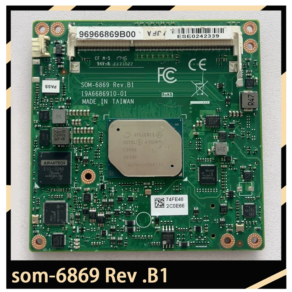 

Для промышленных материнских плат ADVANTECH SOM-6869 Rev .B1 19A 6686910 -01