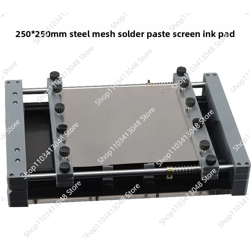 Solder paste screen printing table PCB stencil small micro screen printing machine manual screen printing table