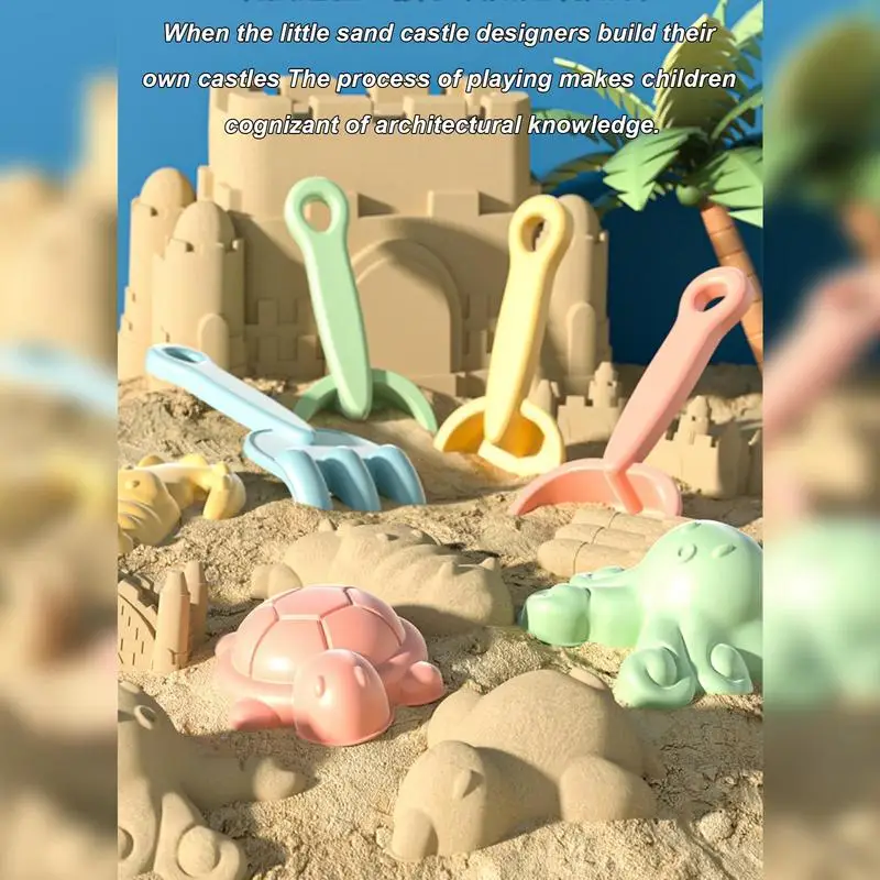 Strandspielzeug für Kinder Wasser- und Meereswerkzeuge Kinder Interaktives Zubehör Werkzeuge mit Eimer Schaufeln Spiel für Rasen Camping