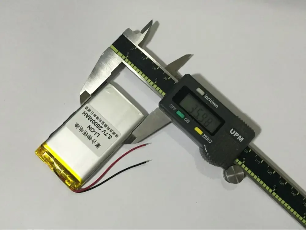 New full capacity 3.7V polymer lithium battery 553565 2500MAH GPS walkie talkie / equipment / Mini