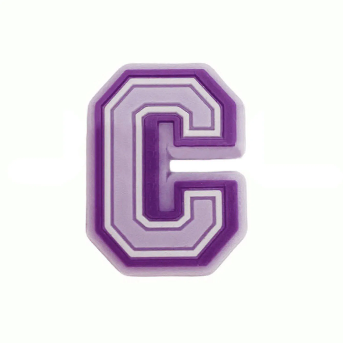Hot Sale 1Pcs Purple Letter Shoe Charms Decorations for Crocs Accessories Clogs Bubble Slides DIY Shoe Pins Women Party Gifts image 5