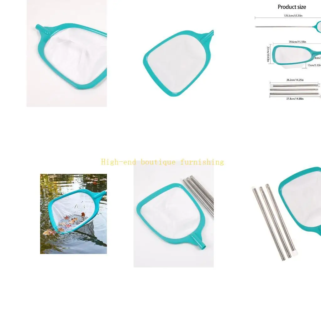 L9NB Swimming Pool Salvages Net Leaves Blower Fine Meshes Pool Net Practical Skimmer