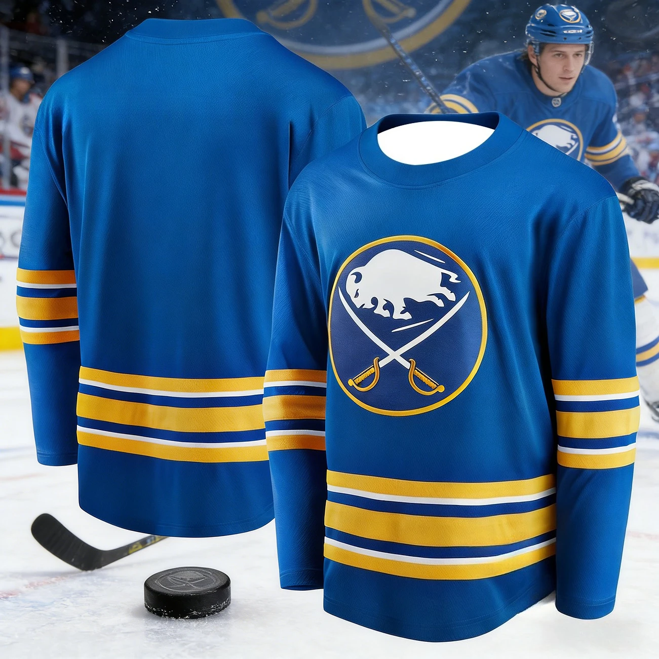 2026 Hit Men's Ice Hockey Training Jersey Breathable Quick-drying Men's and Women's Style Sports Long-sleeved T-shirt Kids