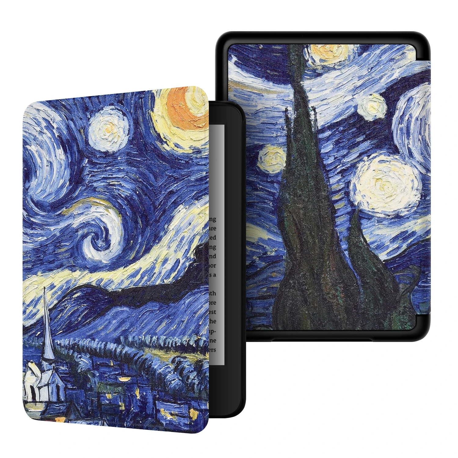 For Kindle Paperwhite 11th Painted Case Smart Cover for Kindle Paperwhite 5 M2L3EK 2021 Released Magnetic Protective Slimshell