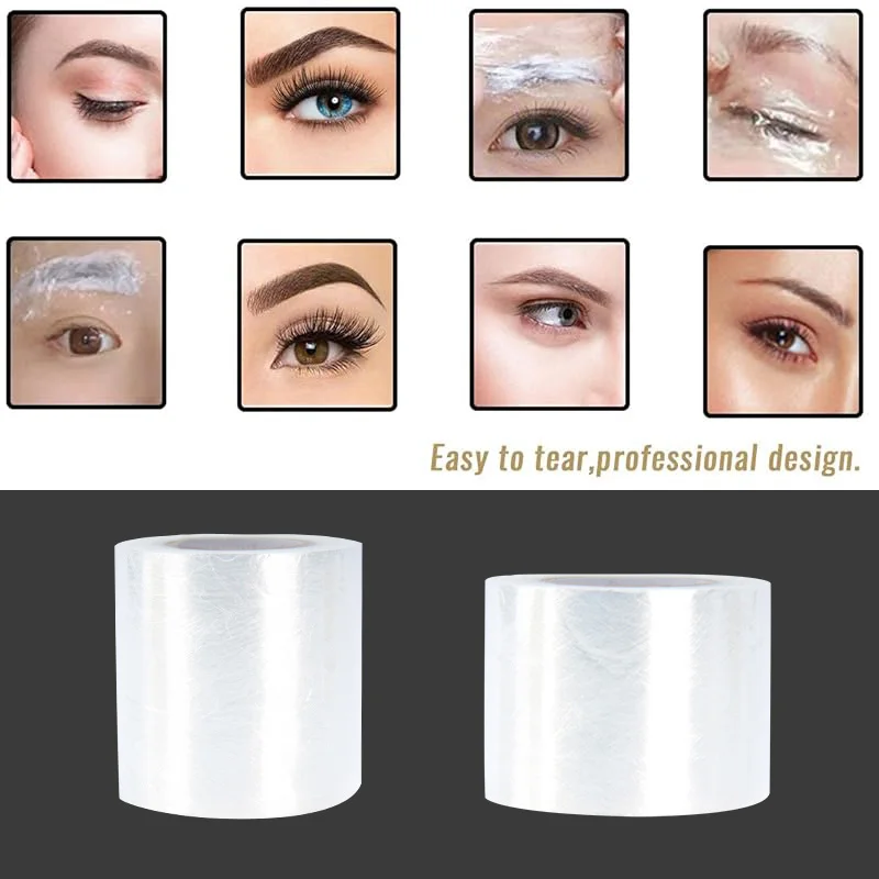 Disposable Eyebrow Tattoo Plastic Wrap Preservative Saran Barrier Film Microblading Supplies Lips Permanent Make Up Cling Wrap