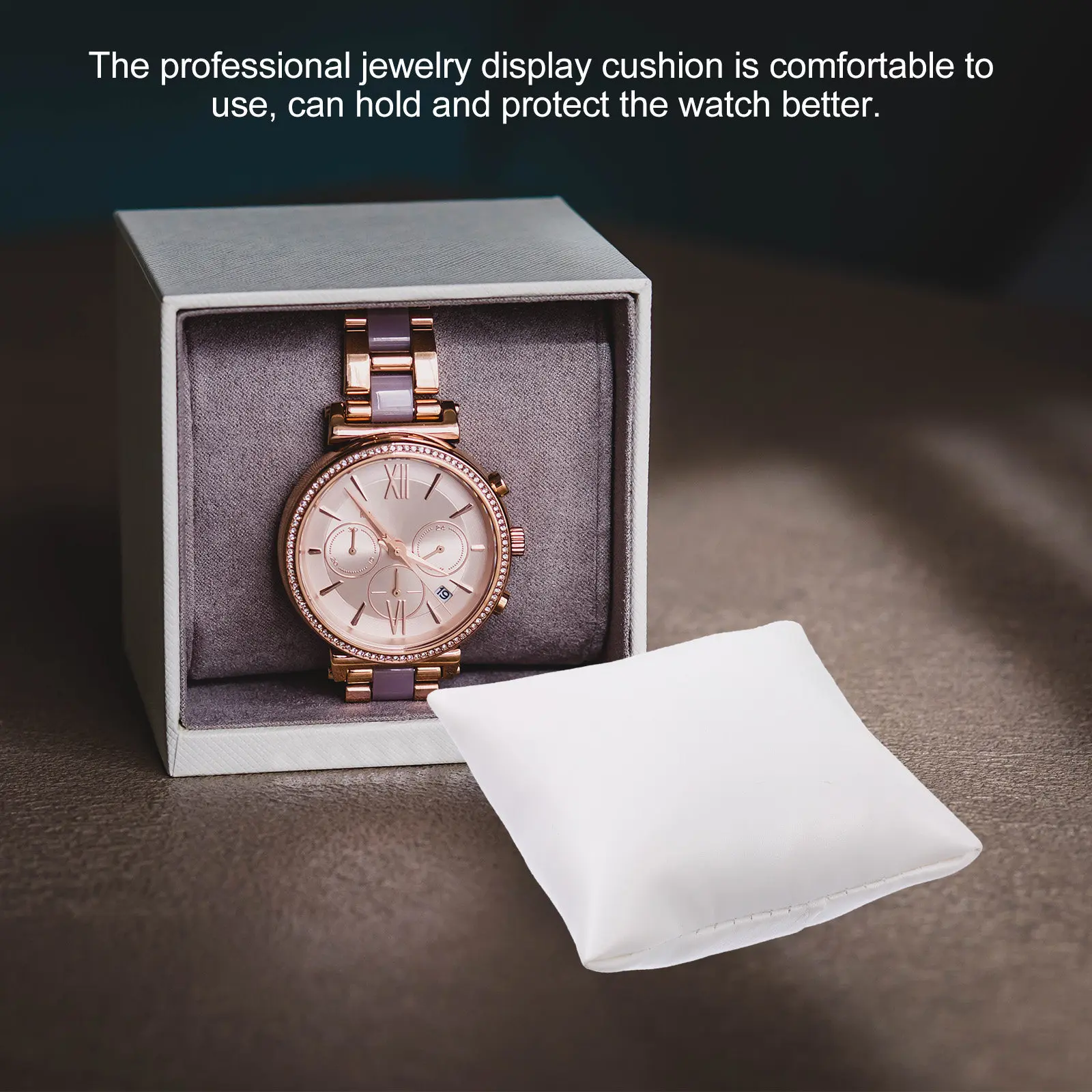 10Pcs Premium Watch Display Pillows Jewelry Bracelet Cushion Soft PP Cotton Filled Non-Slip Protective Exhibit Holder for Retail - view 5