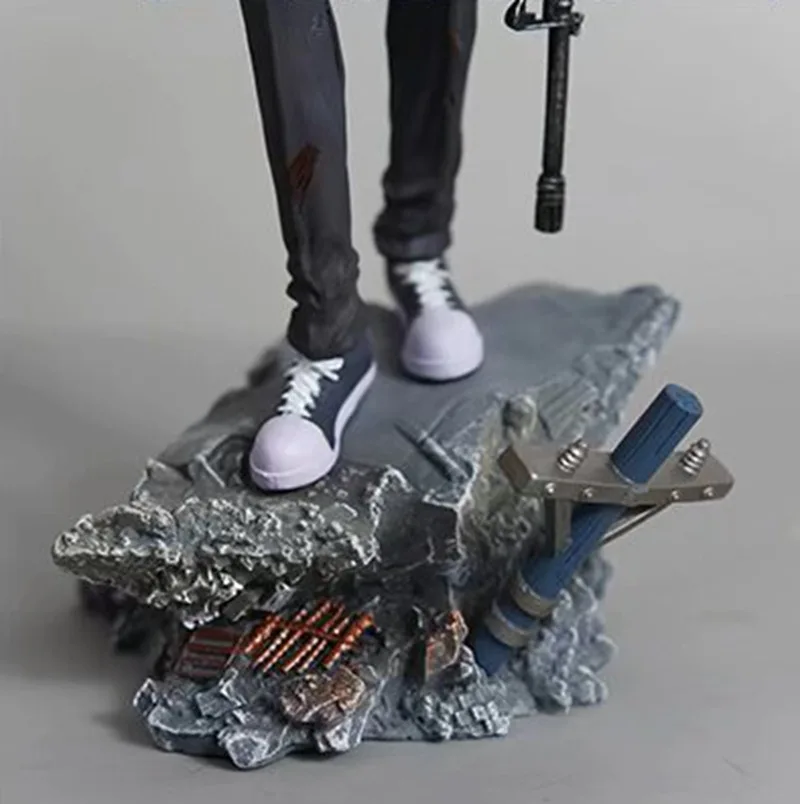 Chainsaw Man Gun Devil Devil Hunter Gk Anime Figure Resin Statue Desktop Decoration Ornament For Anime Fans Collection Gift