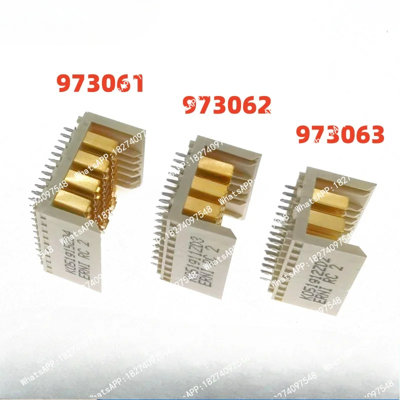 2PCS/LOT 973061 973062 973063 ERmet ZD Male 80PIN High Speed Vertical 4-Pair Connector