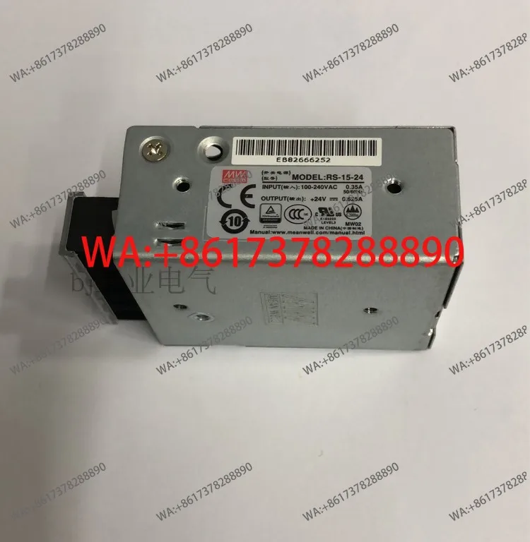 

RS-15-5V 12V 15V 24V Тайвань MEAN WELL 15W Импульсный источник питания Регулируемый постоянный ток Замена промышленного класса NES