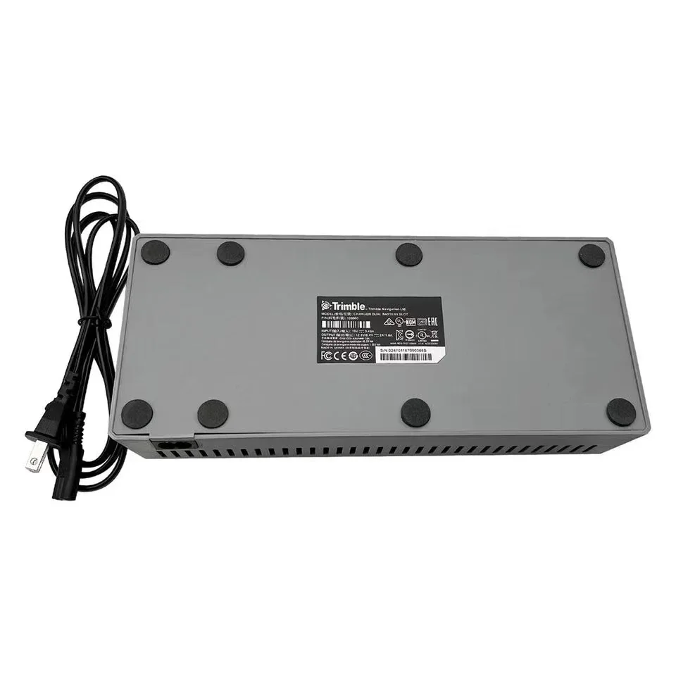 4 خليج شاحن ل تريمبل GPS S8 S6 R10 54344 76767 79400 محطة إجمالية البطارية أربعة منافذ فتحة البطارية #3