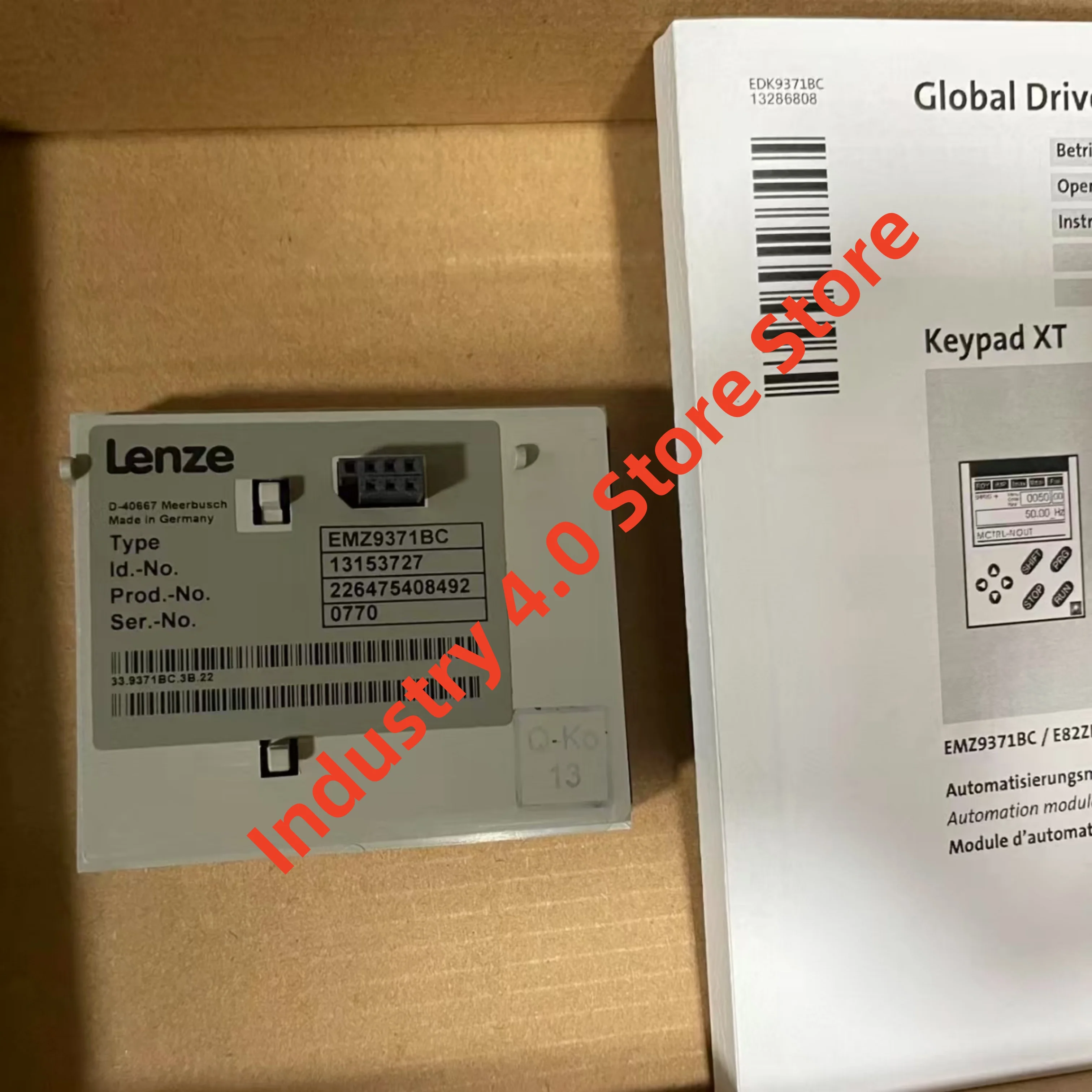 Gloednieuw EMZ9371BC paneel