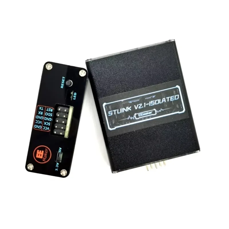 

-A02R High Voltage Isolation For ST-LINKV2.1 STLINKSTM32 For Burning Writing Programming Burning
