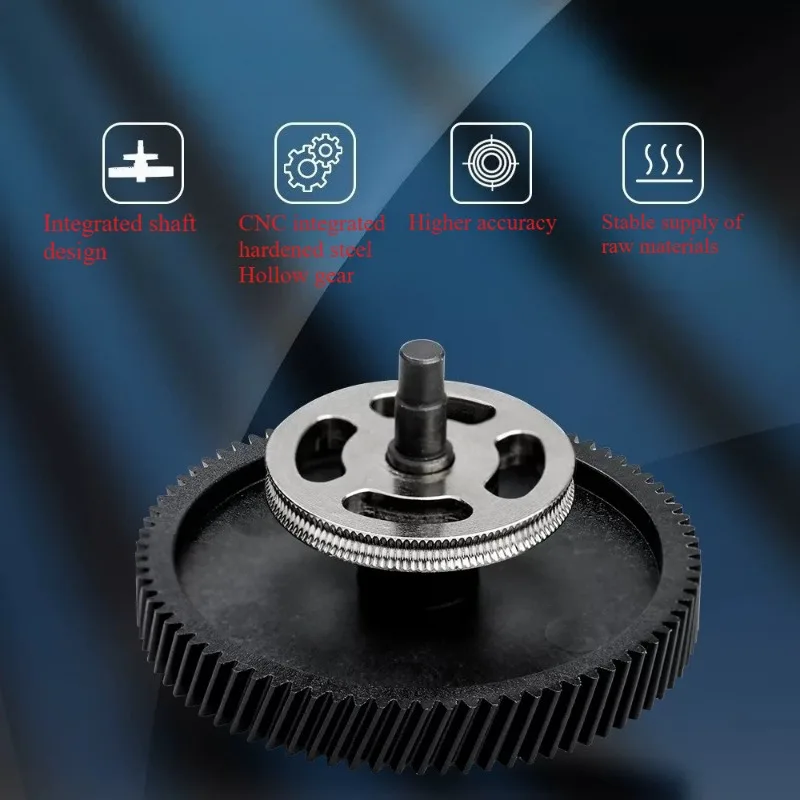 3D printer accessories Tuozhu H2D extruder gear hardening steel integrated bearing wear-resistant feeding kit