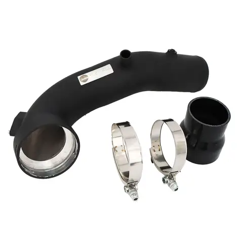 2011+ F07 F10 F11 535i 640i 740i X5 X6용 T-볼트가 포함된 인터쿨러 충전파이프 키트