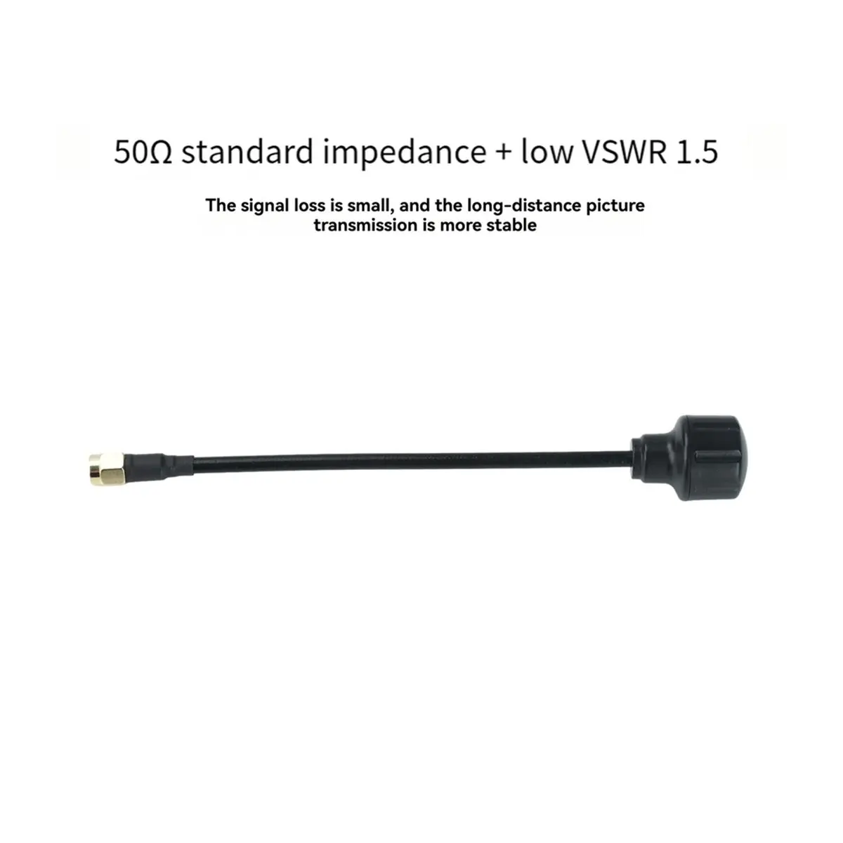 6.7-7.2G Range-Extending Antenna 6DBi High-Gain FPV Video Transmission Antenna SMA for Long-Distance Transmission A
