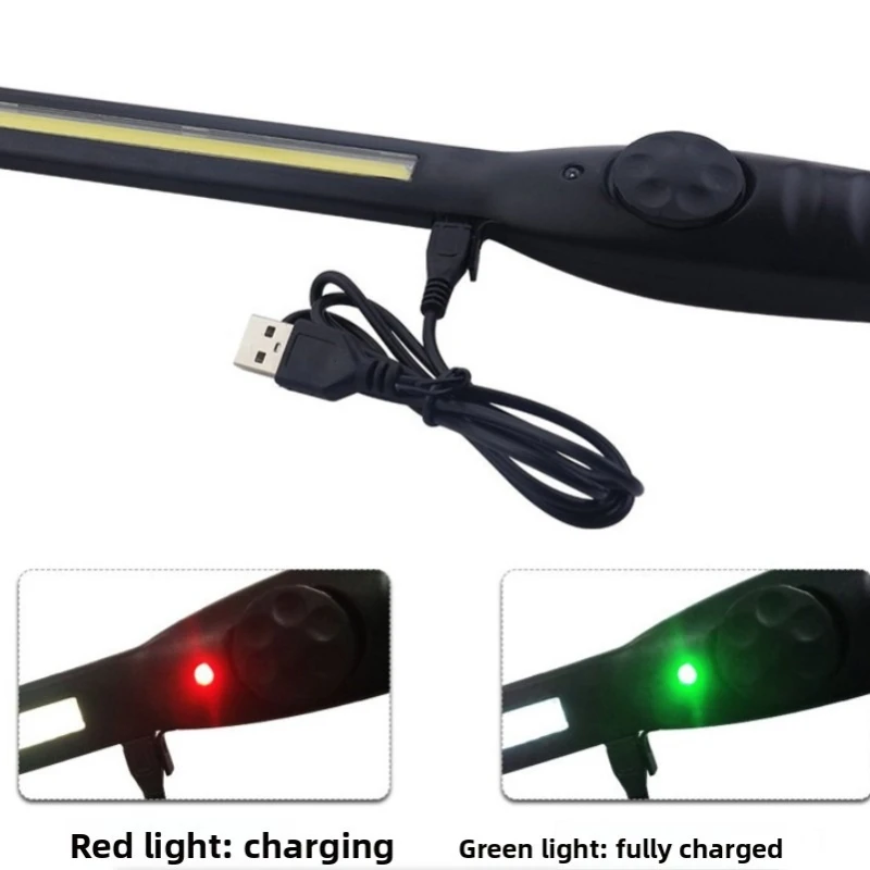 New Charging Strip Portable Dimmable LED Maintenance Light with Magnet At The Bottom for Emergency Lighting