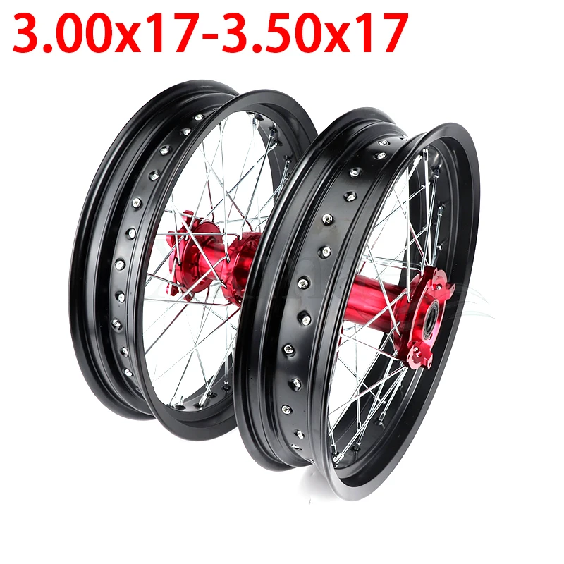 3.00x17-3.50x17 front and rear rim hub for EXC MXC SXF SXS MX SX GS 125-540 250 300 350 400 450 500