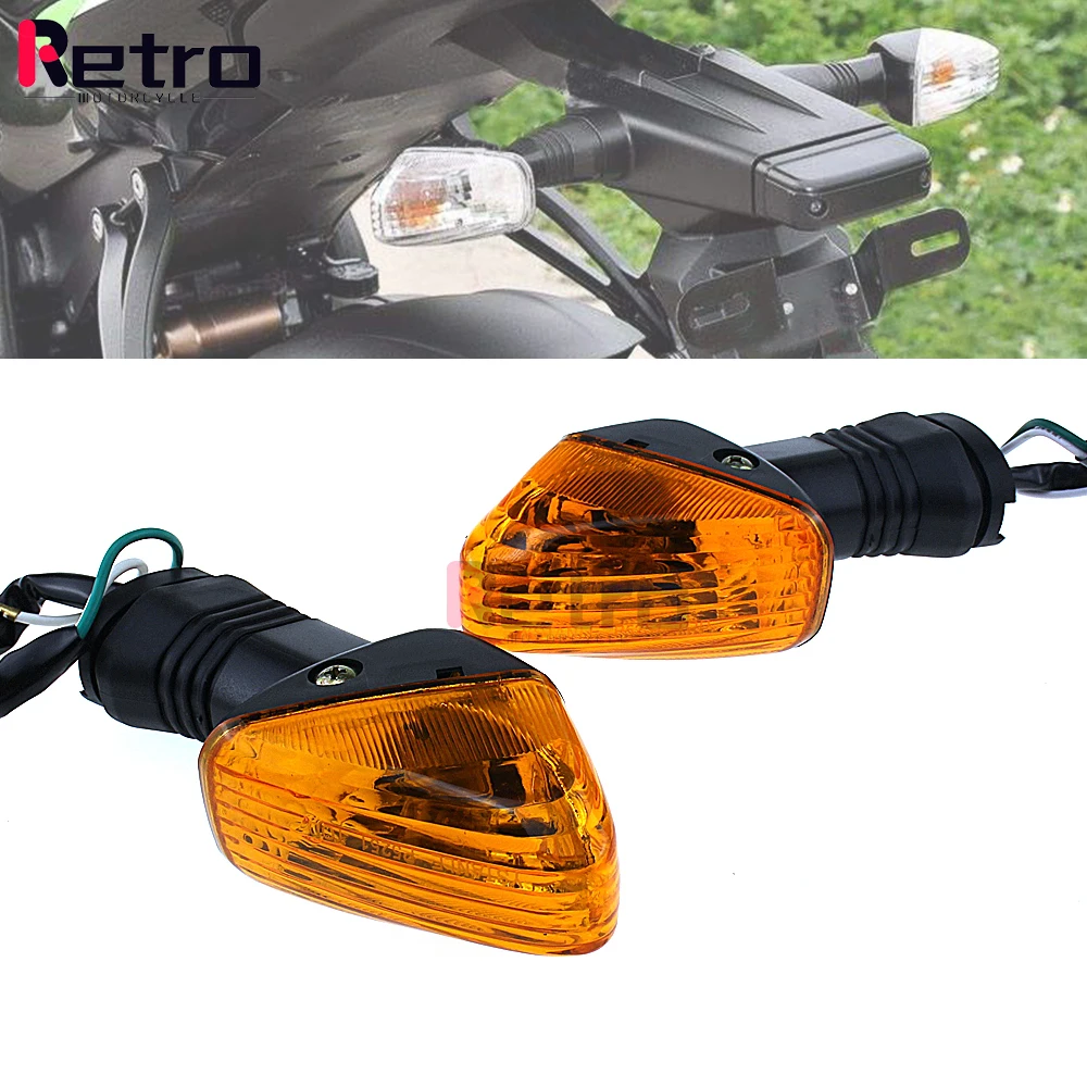 

Rear Turn Signal Indicator Light for KAWASAKI Z750 Z1000 ZX-6R ZX-10R ZX-10RR NINJA 650R 1000 Motorcycle Blinker Lamp