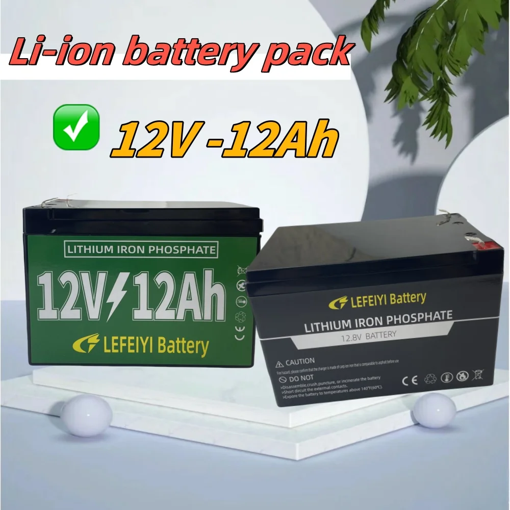 Imagem -02 - Bloco da Bateria de Lítio do Veículo Elétrico do Íon de li 10v- 14.6v 12ah Bms Incorporado Corrente 30a Alta